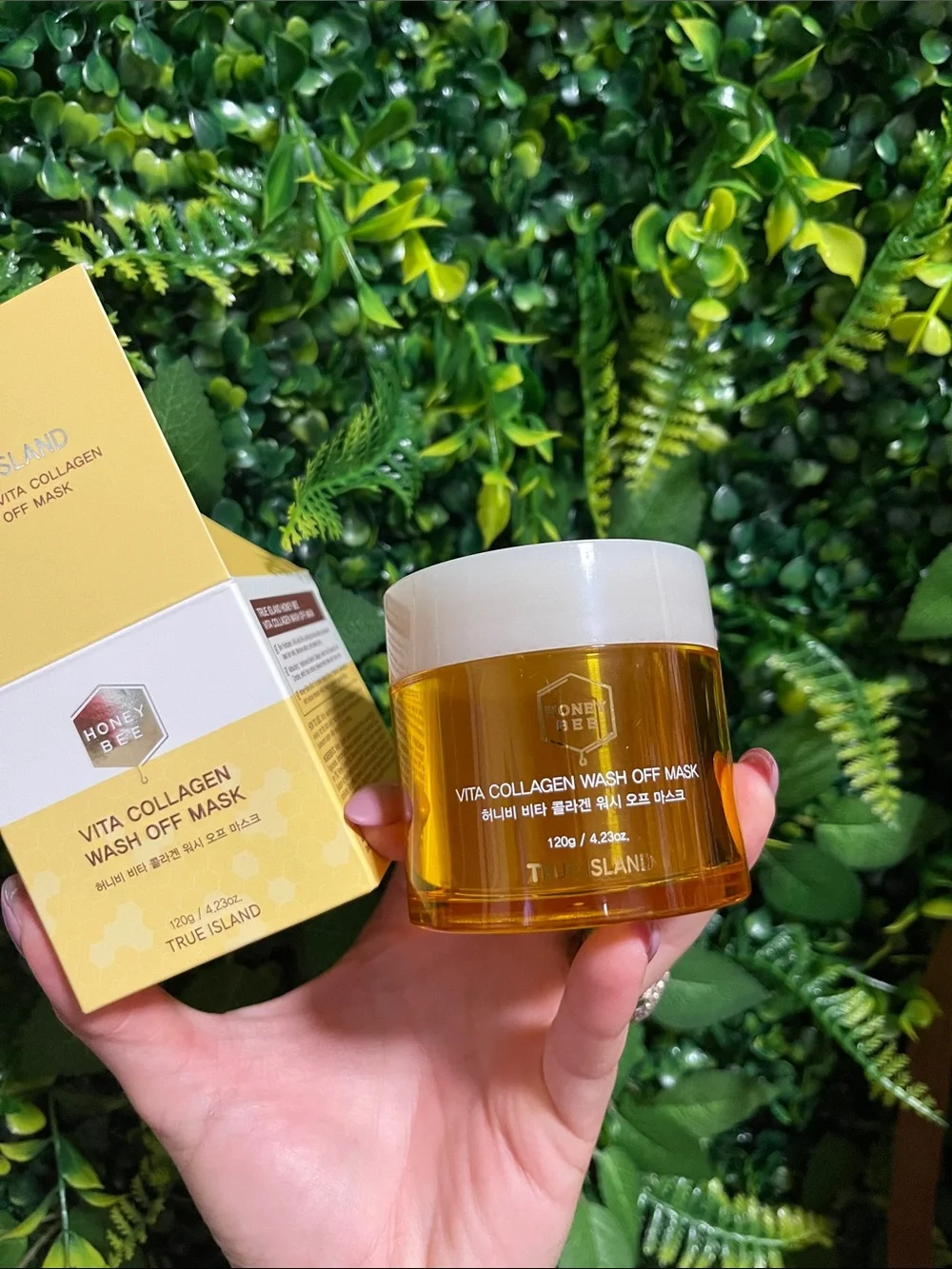 True Island Honey Bee Vita Collagen Wash Off Mask